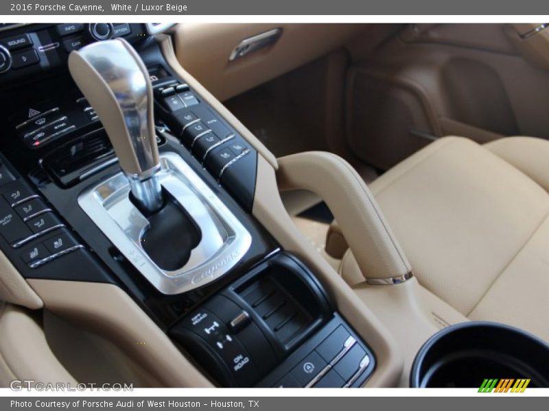 White / Luxor Beige 2016 Porsche Cayenne
