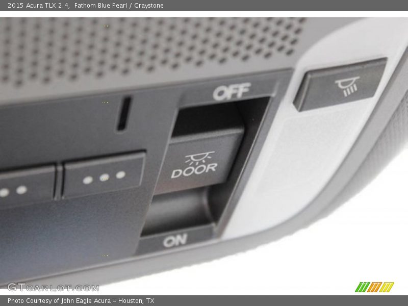 Fathom Blue Pearl / Graystone 2015 Acura TLX 2.4