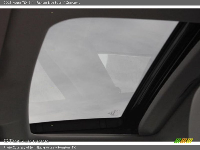 Fathom Blue Pearl / Graystone 2015 Acura TLX 2.4