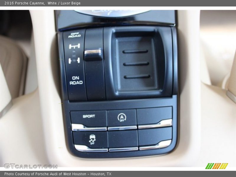 White / Luxor Beige 2016 Porsche Cayenne