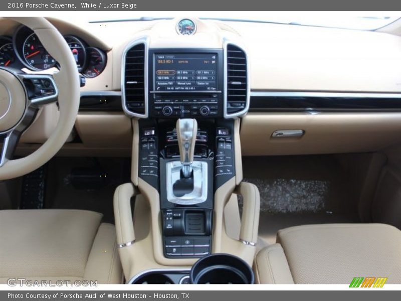 White / Luxor Beige 2016 Porsche Cayenne