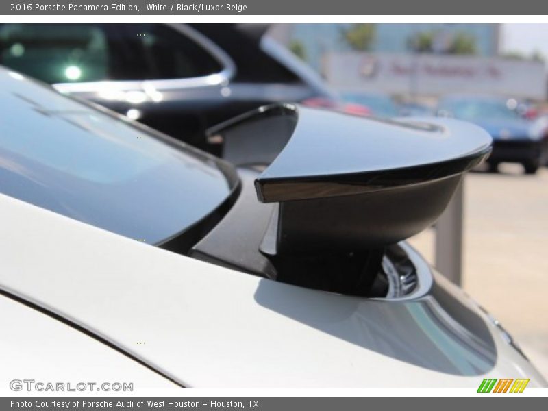 White / Black/Luxor Beige 2016 Porsche Panamera Edition