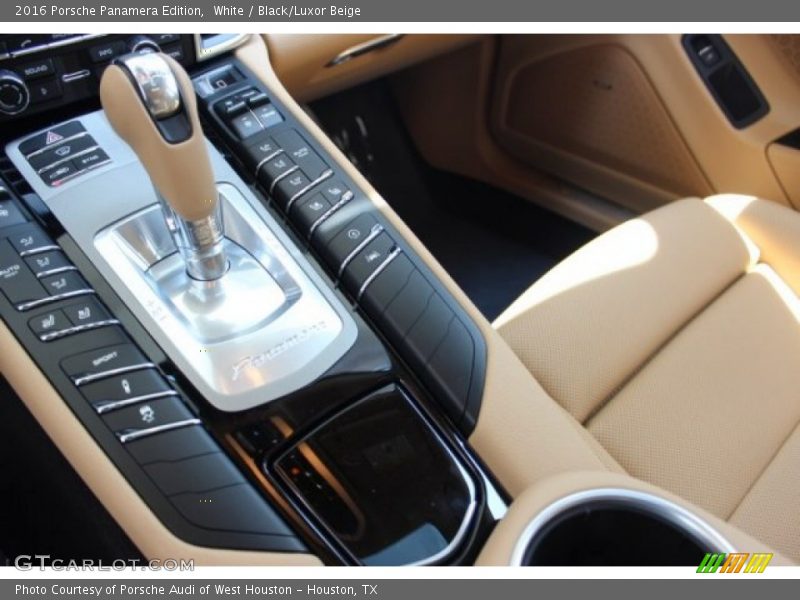 White / Black/Luxor Beige 2016 Porsche Panamera Edition