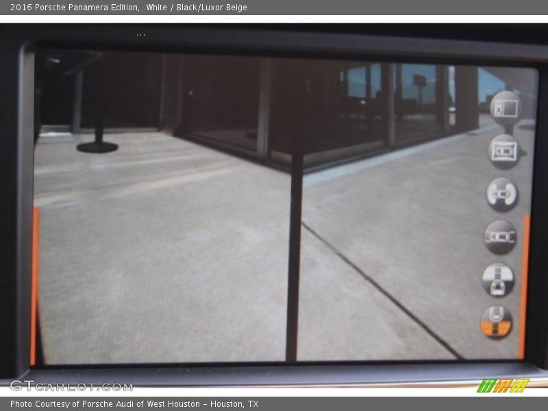 White / Black/Luxor Beige 2016 Porsche Panamera Edition