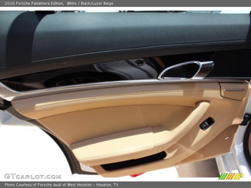 White / Black/Luxor Beige 2016 Porsche Panamera Edition