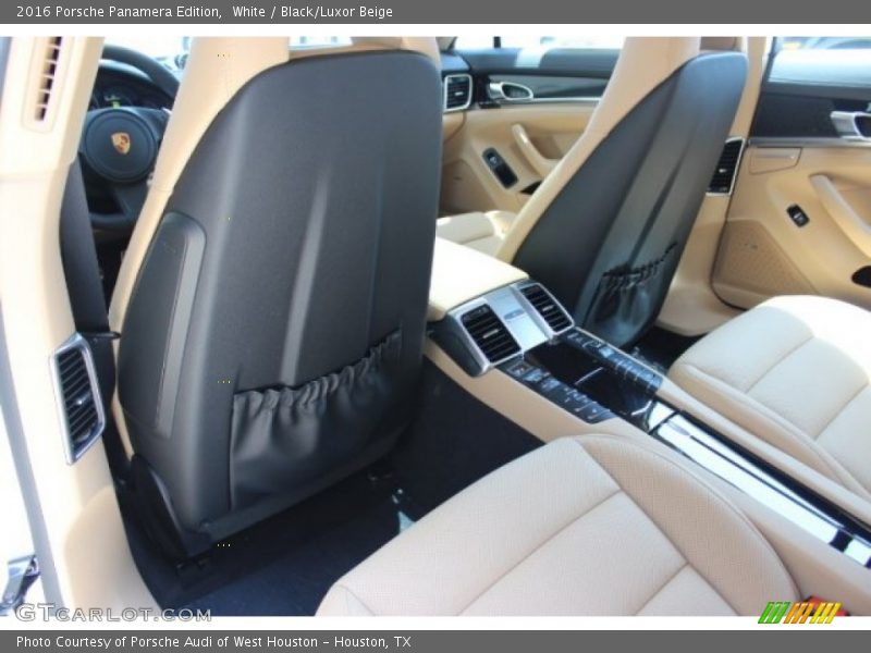 White / Black/Luxor Beige 2016 Porsche Panamera Edition