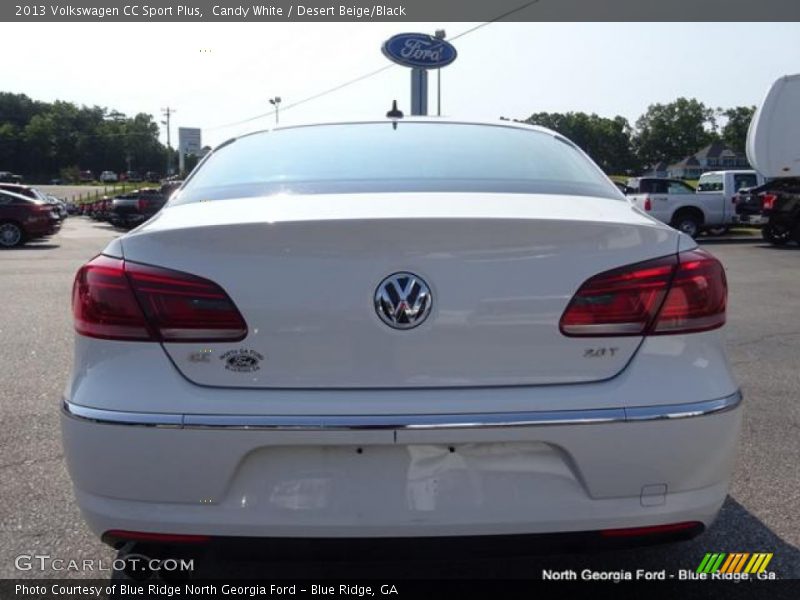 Candy White / Desert Beige/Black 2013 Volkswagen CC Sport Plus