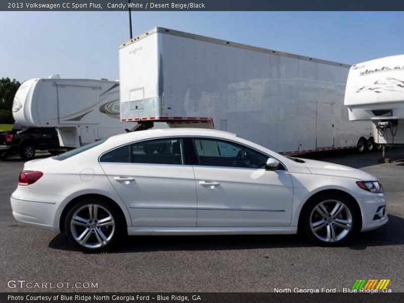 Candy White / Desert Beige/Black 2013 Volkswagen CC Sport Plus