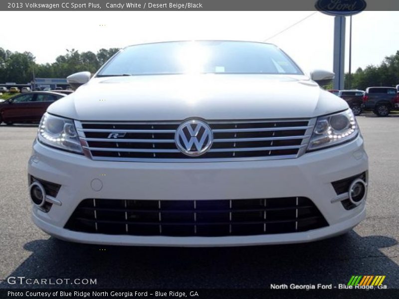Candy White / Desert Beige/Black 2013 Volkswagen CC Sport Plus