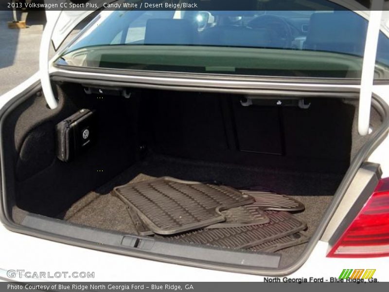 Candy White / Desert Beige/Black 2013 Volkswagen CC Sport Plus