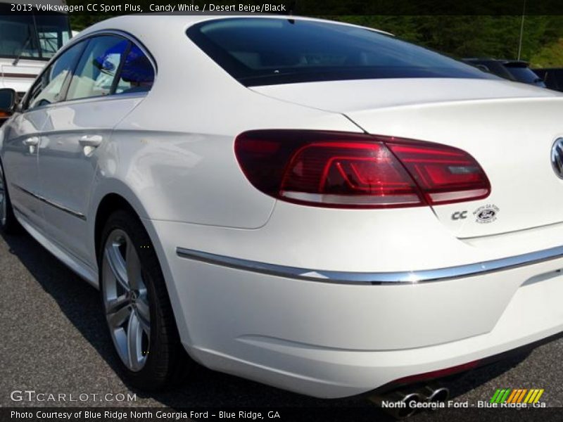 Candy White / Desert Beige/Black 2013 Volkswagen CC Sport Plus