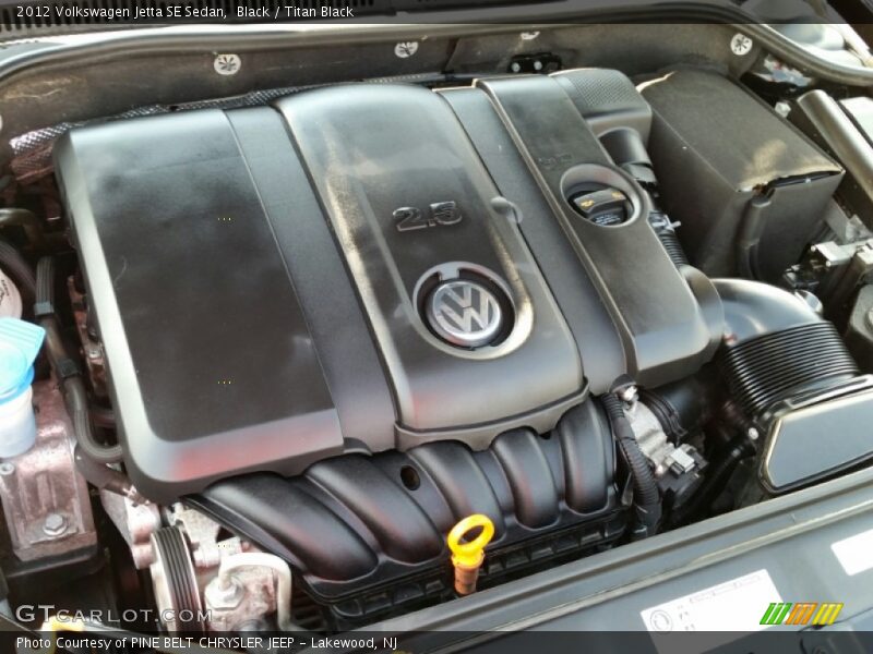 Black / Titan Black 2012 Volkswagen Jetta SE Sedan