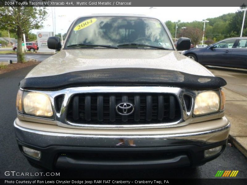 Mystic Gold Metallic / Charcoal 2004 Toyota Tacoma V6 Xtracab 4x4