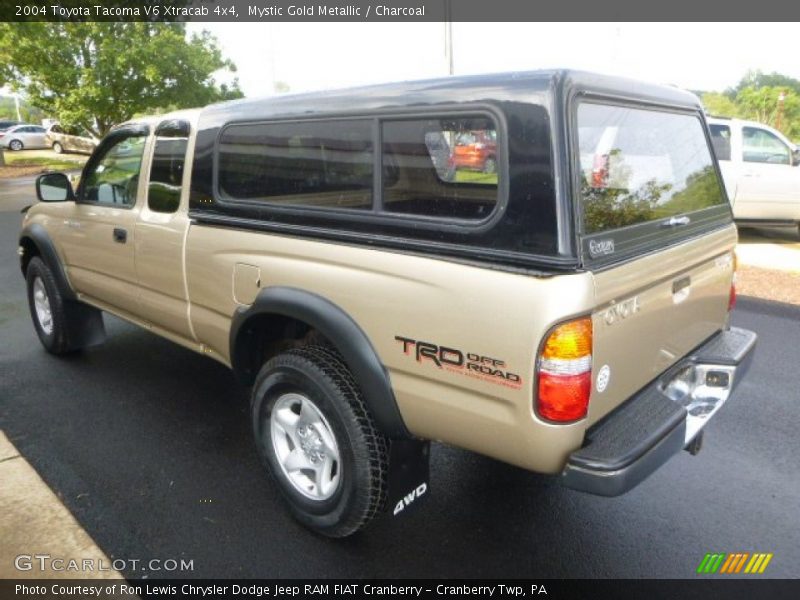 Mystic Gold Metallic / Charcoal 2004 Toyota Tacoma V6 Xtracab 4x4