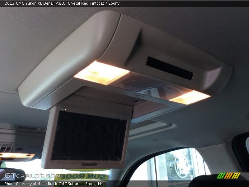 Crystal Red Tintcoat / Ebony 2013 GMC Yukon XL Denali AWD