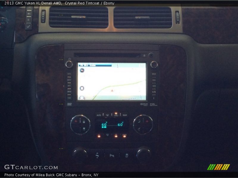 Crystal Red Tintcoat / Ebony 2013 GMC Yukon XL Denali AWD