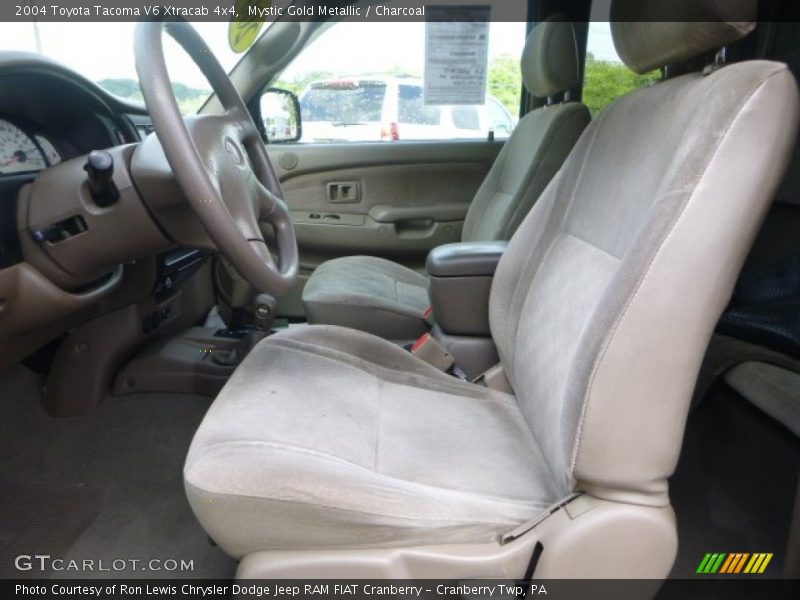 Mystic Gold Metallic / Charcoal 2004 Toyota Tacoma V6 Xtracab 4x4