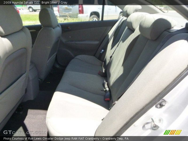 Bright Silver / Gray 2009 Hyundai Sonata GLS