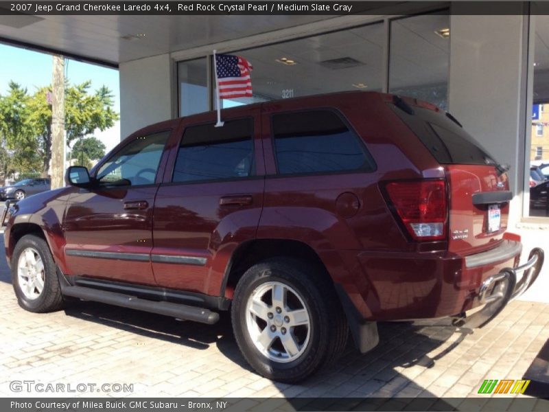Red Rock Crystal Pearl / Medium Slate Gray 2007 Jeep Grand Cherokee Laredo 4x4