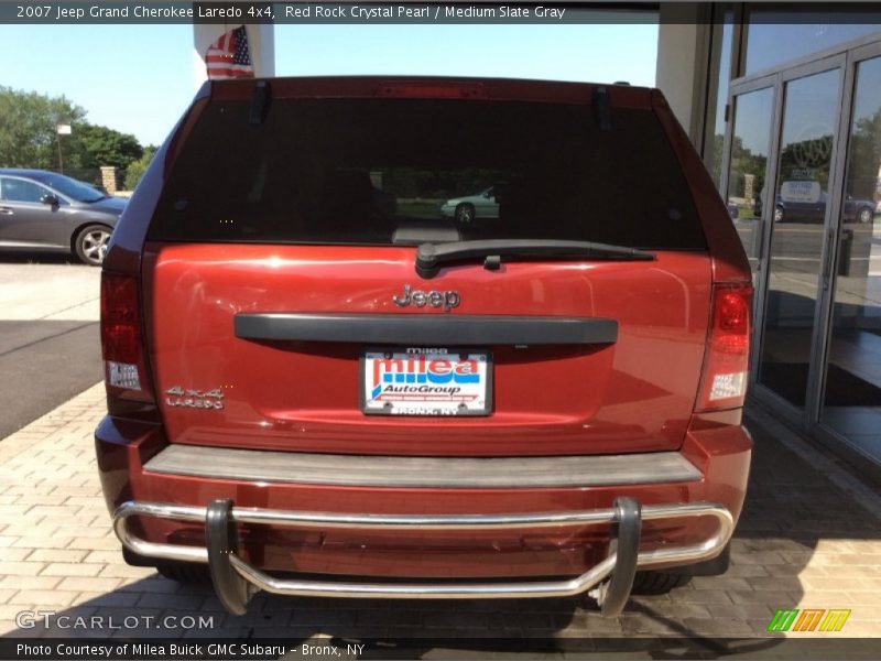 Red Rock Crystal Pearl / Medium Slate Gray 2007 Jeep Grand Cherokee Laredo 4x4