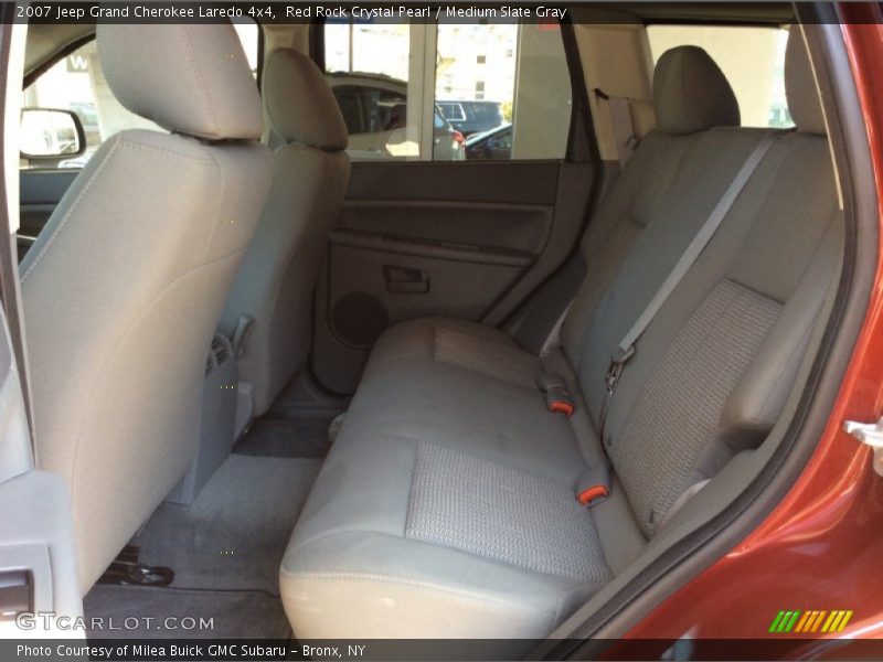 Red Rock Crystal Pearl / Medium Slate Gray 2007 Jeep Grand Cherokee Laredo 4x4