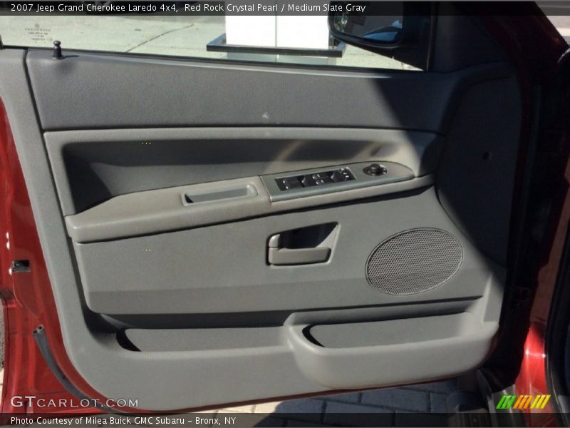 Red Rock Crystal Pearl / Medium Slate Gray 2007 Jeep Grand Cherokee Laredo 4x4