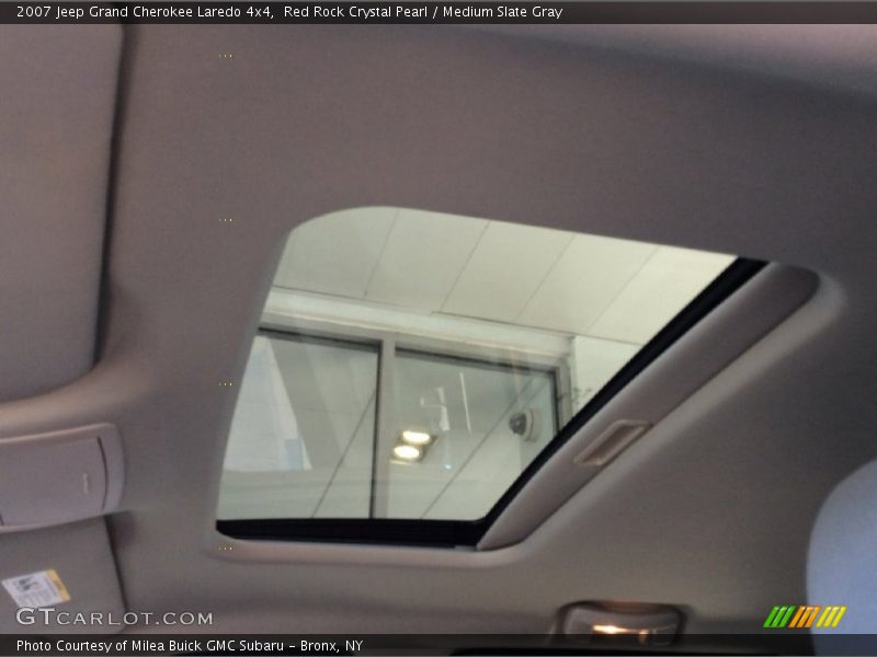 Red Rock Crystal Pearl / Medium Slate Gray 2007 Jeep Grand Cherokee Laredo 4x4