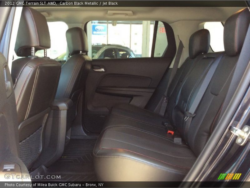 Carbon Black Metallic / Jet Black 2012 GMC Terrain SLT AWD