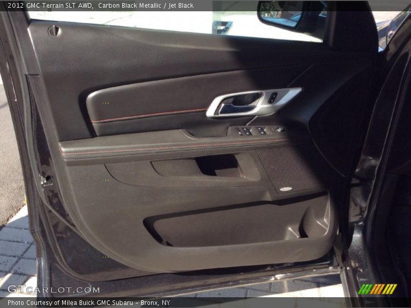Carbon Black Metallic / Jet Black 2012 GMC Terrain SLT AWD