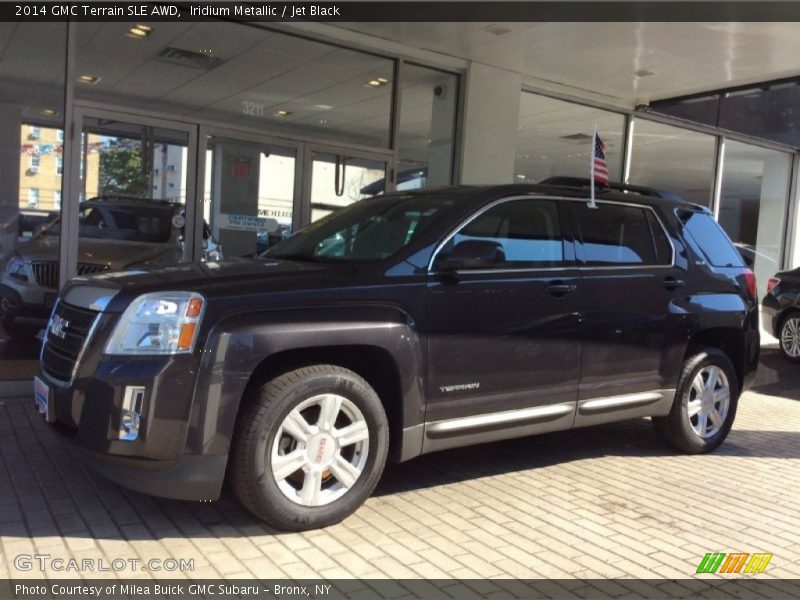 Iridium Metallic / Jet Black 2014 GMC Terrain SLE AWD