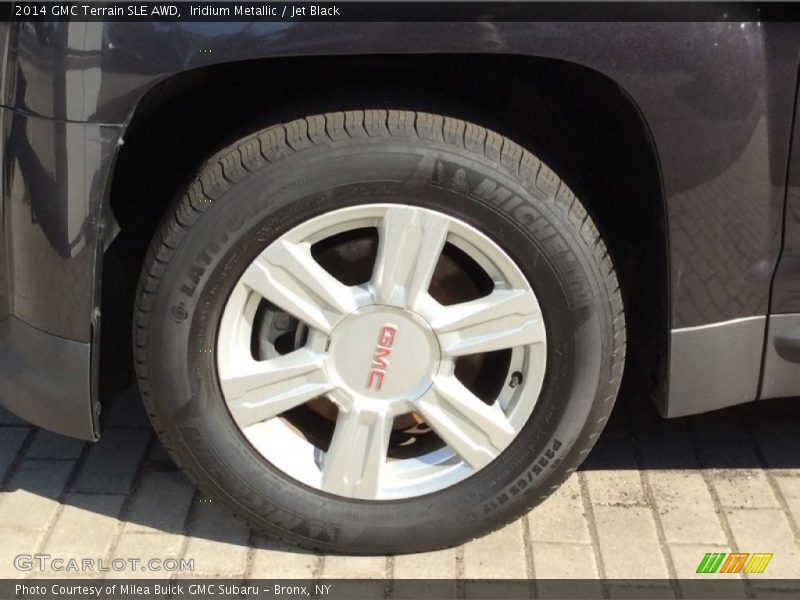 Iridium Metallic / Jet Black 2014 GMC Terrain SLE AWD