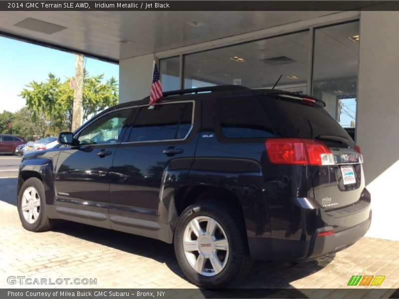 Iridium Metallic / Jet Black 2014 GMC Terrain SLE AWD