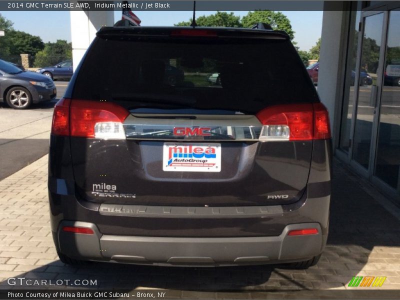 Iridium Metallic / Jet Black 2014 GMC Terrain SLE AWD