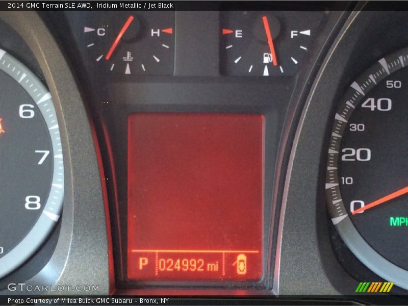 Iridium Metallic / Jet Black 2014 GMC Terrain SLE AWD