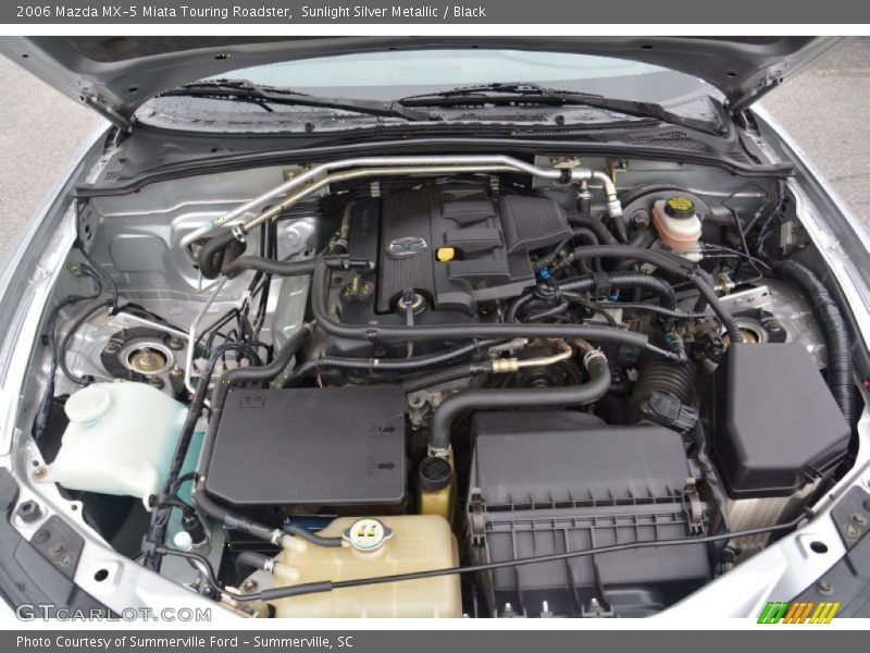 Sunlight Silver Metallic / Black 2006 Mazda MX-5 Miata Touring Roadster