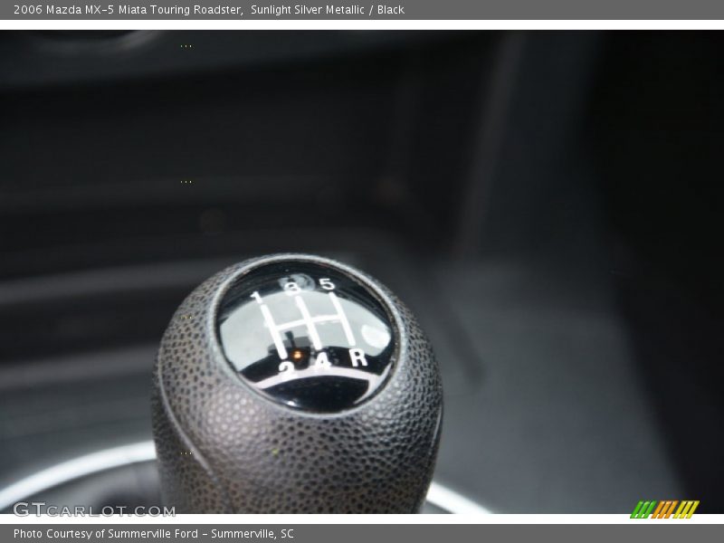 Sunlight Silver Metallic / Black 2006 Mazda MX-5 Miata Touring Roadster