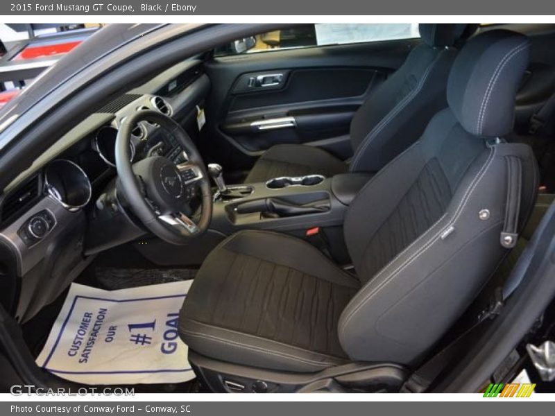 Black / Ebony 2015 Ford Mustang GT Coupe