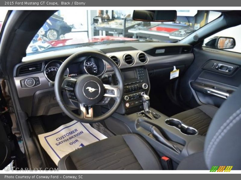 Black / Ebony 2015 Ford Mustang GT Coupe