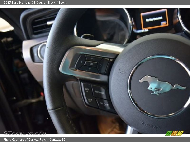 Black / Ebony 2015 Ford Mustang GT Coupe