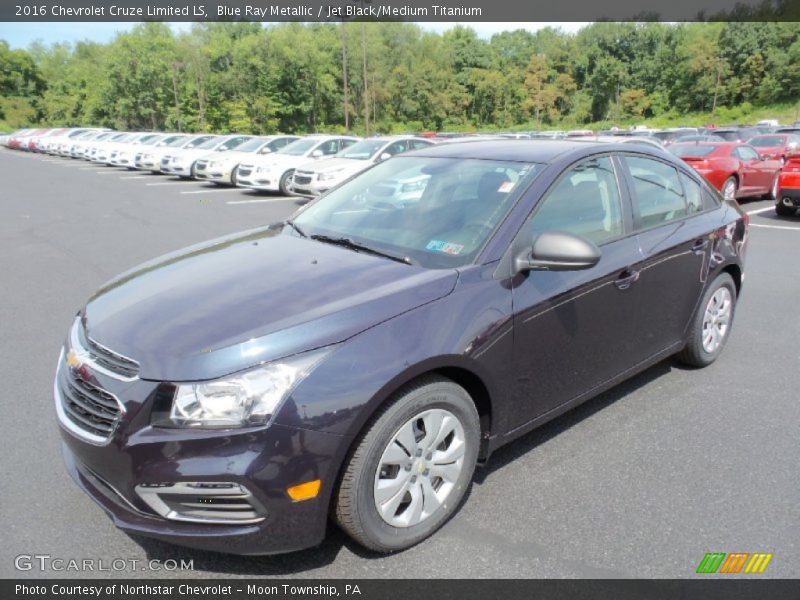 Blue Ray Metallic / Jet Black/Medium Titanium 2016 Chevrolet Cruze Limited LS
