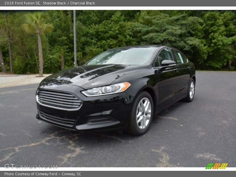 Shadow Black / Charcoal Black 2016 Ford Fusion SE