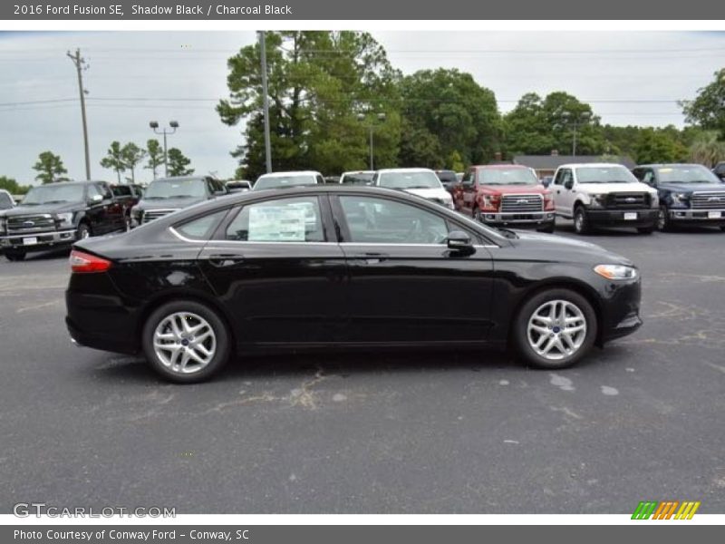 Shadow Black / Charcoal Black 2016 Ford Fusion SE