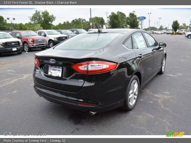 Shadow Black / Charcoal Black 2016 Ford Fusion SE