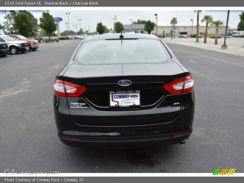 Shadow Black / Charcoal Black 2016 Ford Fusion SE