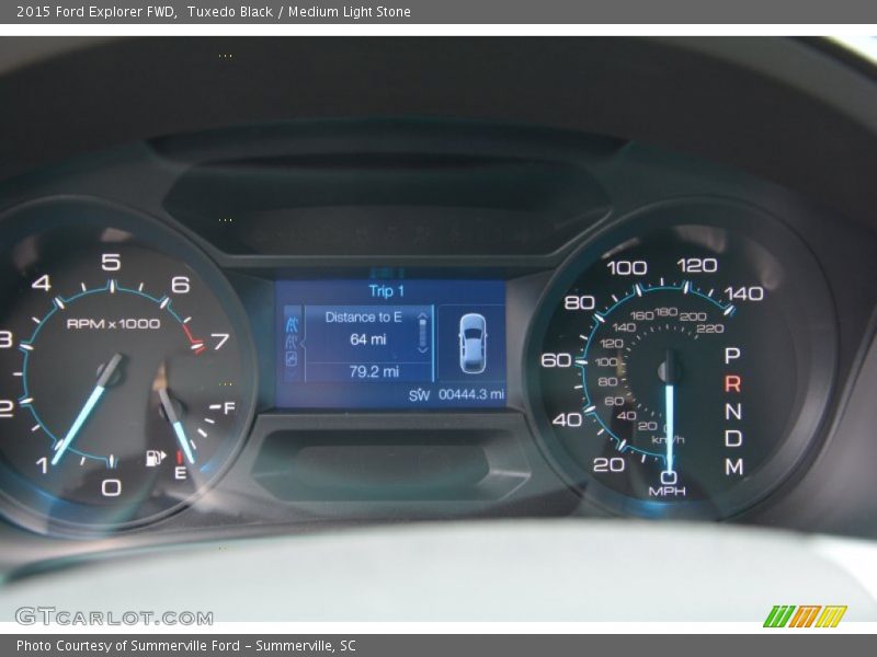 Tuxedo Black / Medium Light Stone 2015 Ford Explorer FWD