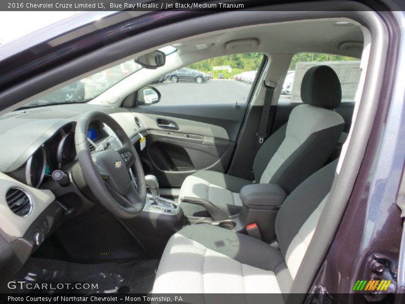 Blue Ray Metallic / Jet Black/Medium Titanium 2016 Chevrolet Cruze Limited LS