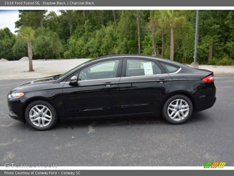 Shadow Black / Charcoal Black 2016 Ford Fusion SE