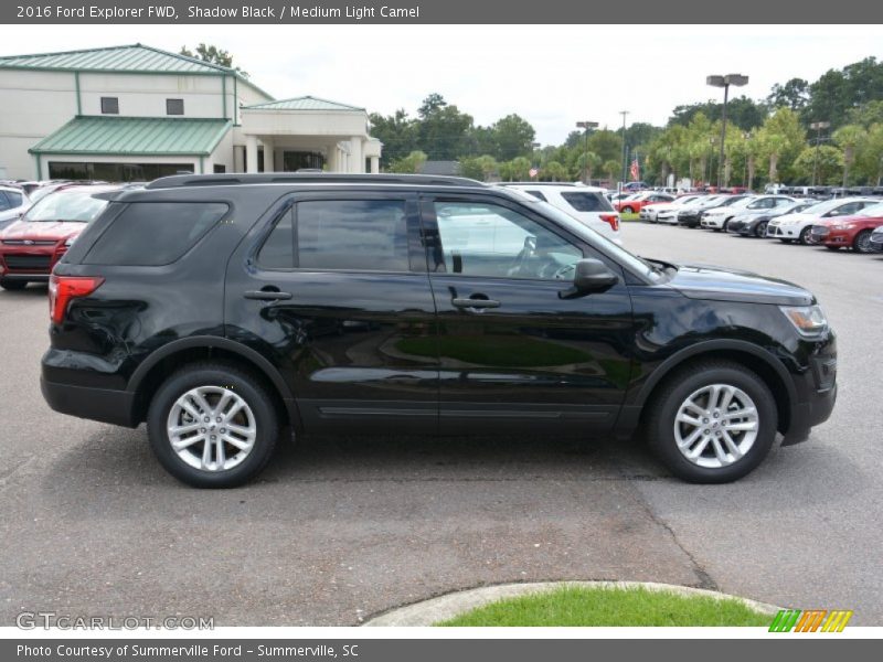 Shadow Black / Medium Light Camel 2016 Ford Explorer FWD