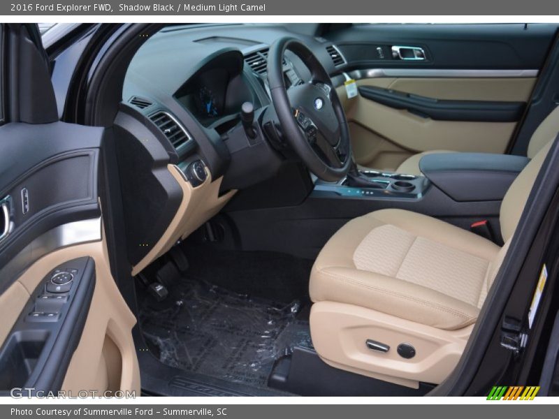 Shadow Black / Medium Light Camel 2016 Ford Explorer FWD