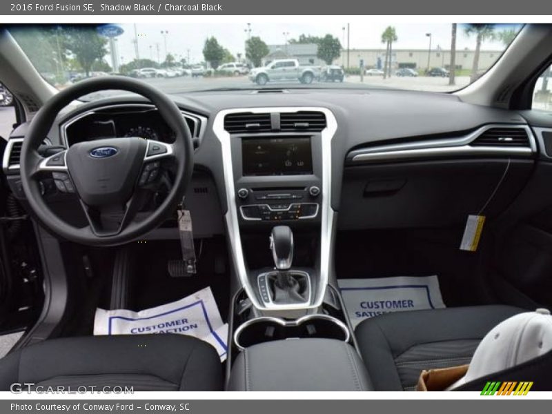 Shadow Black / Charcoal Black 2016 Ford Fusion SE